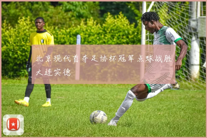 北京现代首夺足协杯冠军点球战胜大连实德